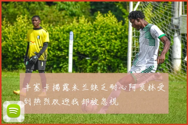 丰塞卡揭露米兰缺乏耐心阿莫林受到热烈欢迎我却被忽视